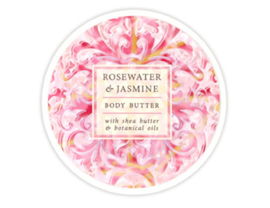 Greenwich Bay 8oz Body Butter, Rosewater & Jasmine (R2C015)