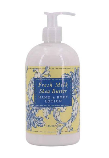 Greenwich Bay 16oz Lotion, Fresh Milk & Shea Butter (R2X003)