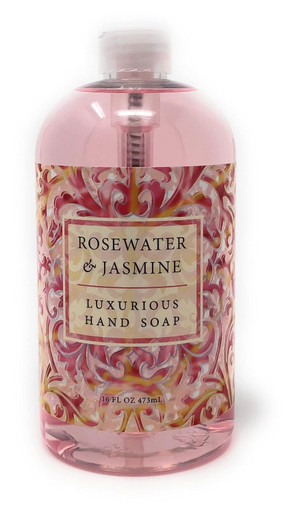 Greenwich Bay 16oz Hand Soap, Rosewater Jasmine (R2Y015)