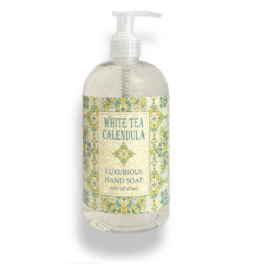 Greenwich Bay 16oz Liquid Soap, White Tea Calendula (R2Y017)