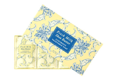 Greenwich Bay 4.3 oz. Bar Soap, Fresh Milk - Set of 3 (R59003)