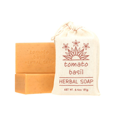 Greenwich Bay 6.4oz Sack Soap, Tomato Basil (R5M096)