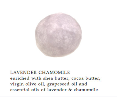 Greenwich Bay 2.75oz Soap Ball, Lavender Chamomile (R5S007)