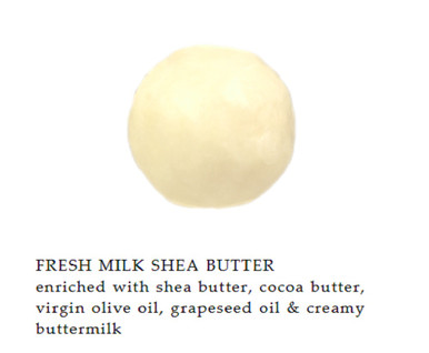 Greenwich Bay 2.75oz Soap Ball, Fresh Milk Shea Butter (R5S0A3)