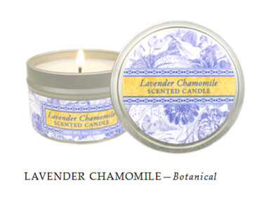 Greenwich Bay Lavender Chamomile Scented Candle, 4 oz (R83007)