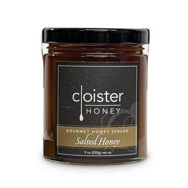 Cloister Honey Gourmet Spread, Salted Honey - 9oz.