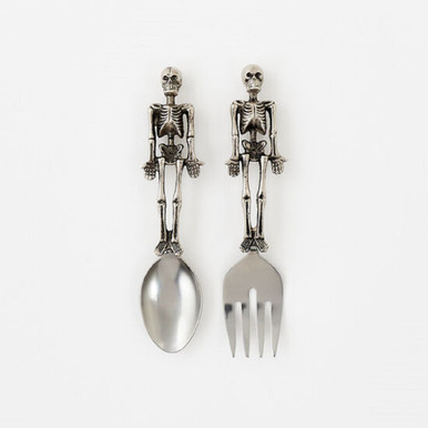 One Hundred 80 Degrees Skeleton Serving Set, 11" (SI1229)