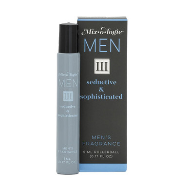 Mixologie 5ml Rollerball Cologne, Men's Seductive and Sophisticated (SNG-MEN-MEN'S 3)