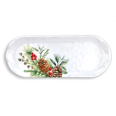 Michel Design Works Melamine Accent Tray, White Spruce (863362)
