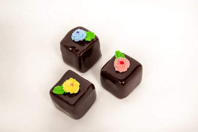 Just Dough It Replica Chocolate Petit Fours, Set of 3 (W0260)