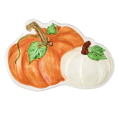 Gallerie II Glass Plate, Pumpkins (XPLA76648)