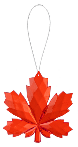 Ganz Ornament, Wonderful Autumn - Red (ACRYF-154B)