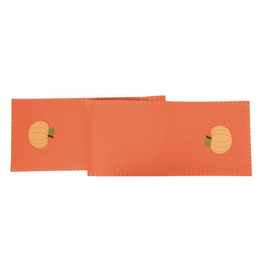 C&F Home Felt Table Runner, Harvest Pumpkin (C46007049)