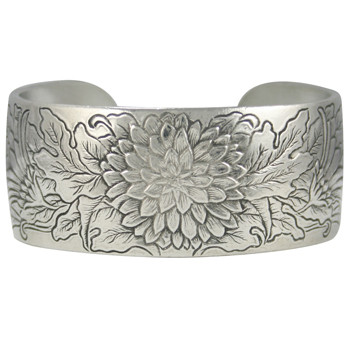 Salisbury Pewter Bracelet - Flower of the Month - November (CFMB-11)