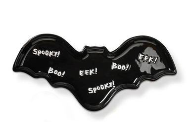 TAG Appetizer Plate, Halloween Bat (G18751A)