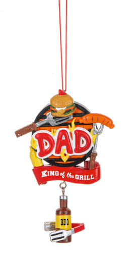 Midwest Ornament, King of the Grill (MX189175)