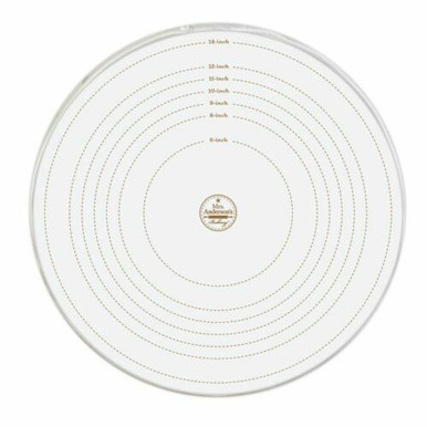 HIC Pie Crust Making Bag, Silicone - 14" (42007)