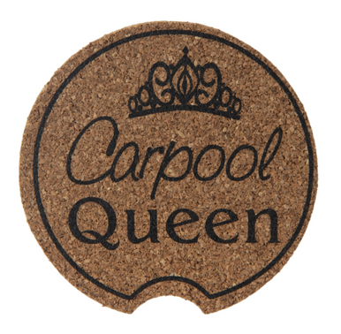 Ganz Car Coaster, Black, Carpool Queen
